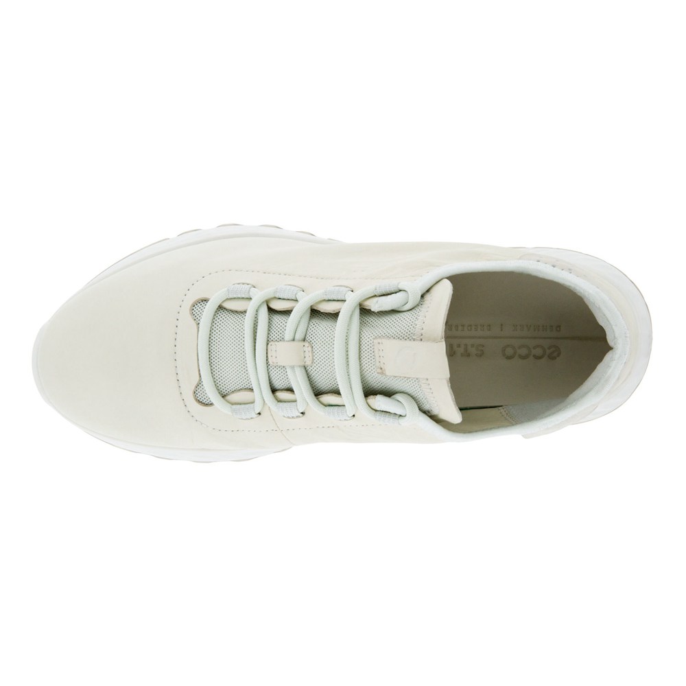 ECCO Womens Sneakers White - St.1 Laced - LDV-918370